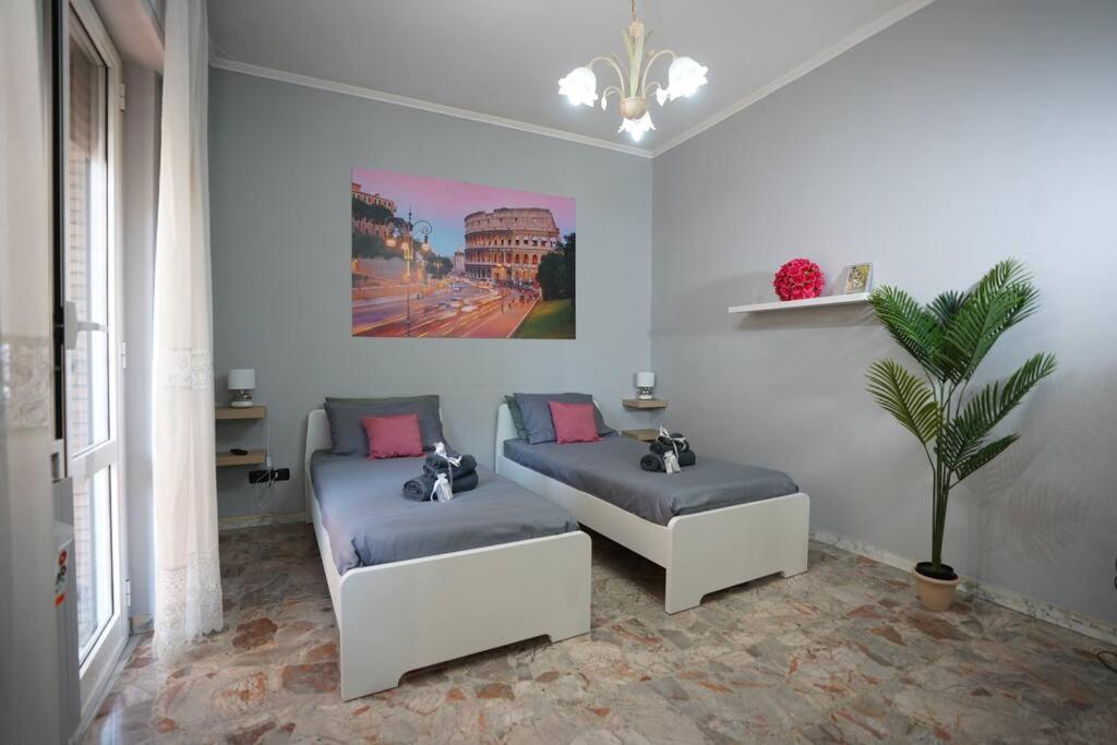 Big Flat Rome Metro C Apartment Exterior photo